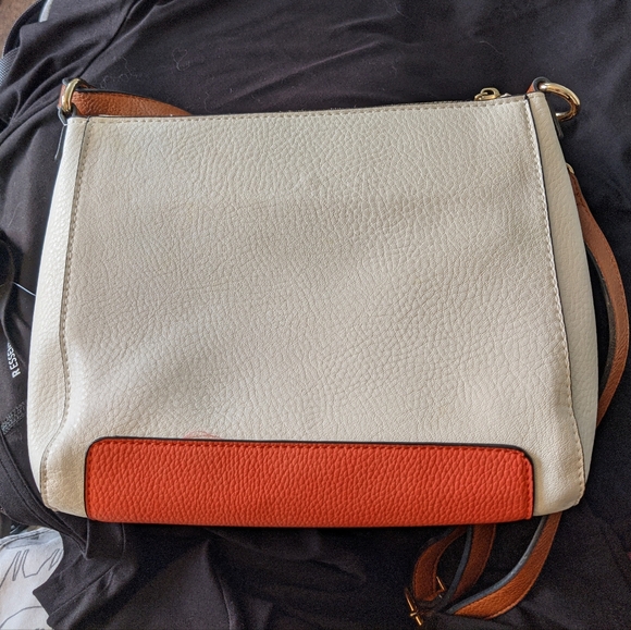 Coral 🪸 Tri-color Crossbody Cleo Purse - Picture 5 of 8